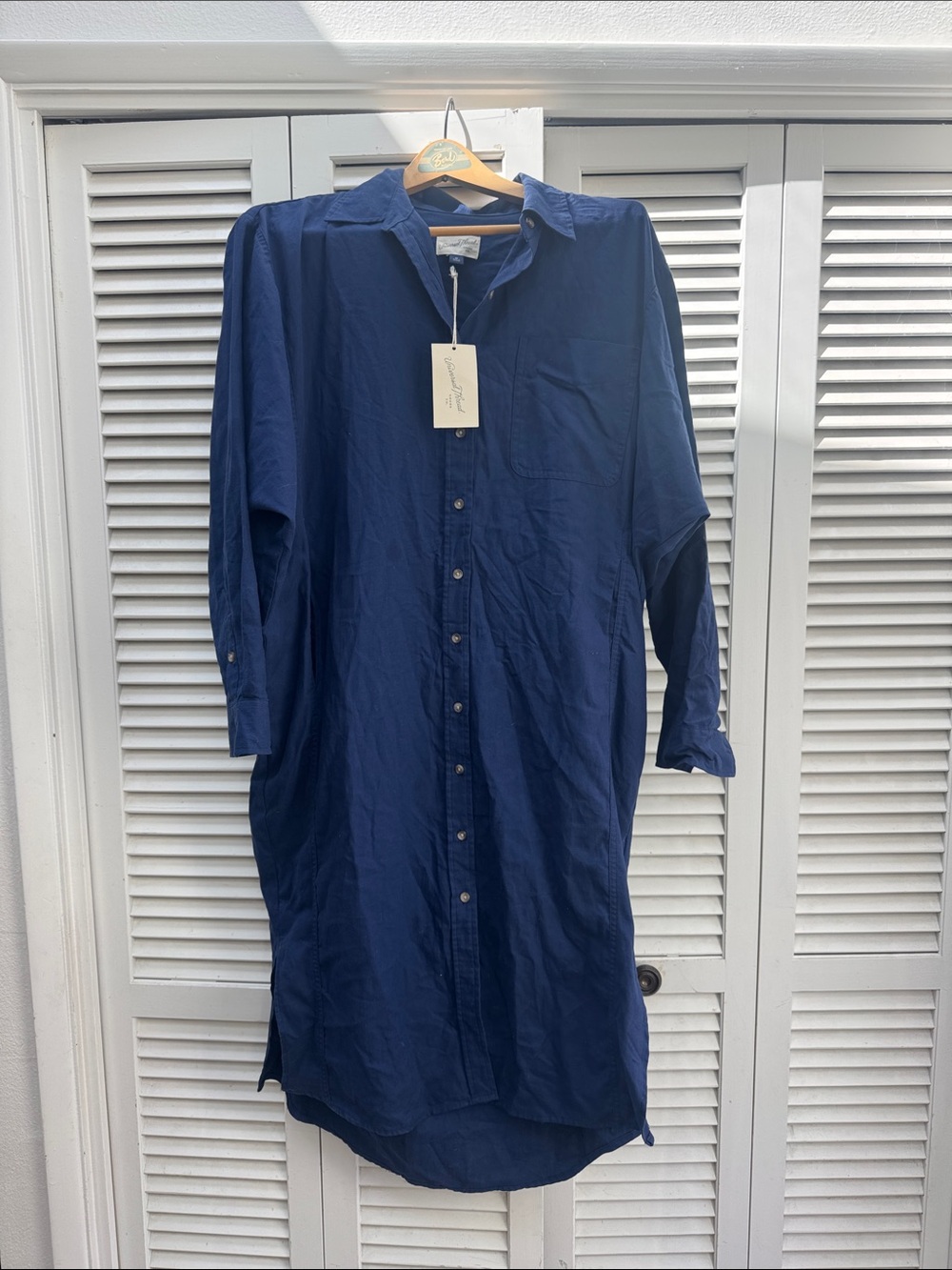 Universal Thread Women’s Navy Button-Down Shirt Dress-NWT